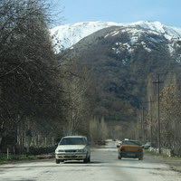 Дорога Самарканд-Шахрисабз через Зарафшанские горы