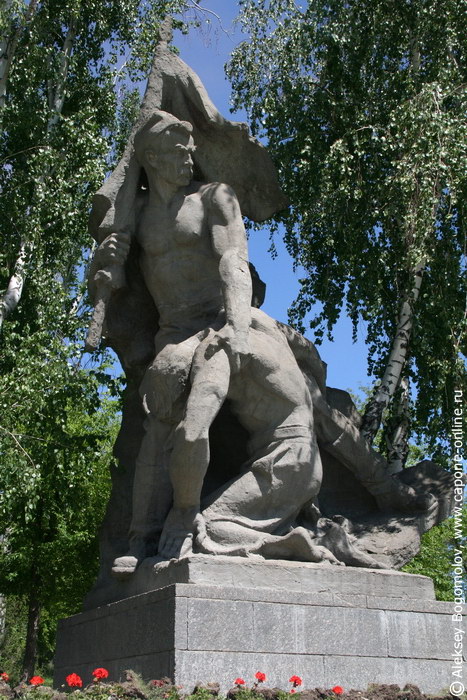 Площадь Героев на Мамаевом кургане в Волгограде