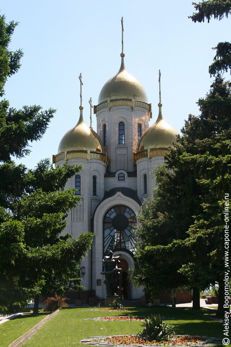 Храм Всех Святых на Мамаевом кургане в Волгограде