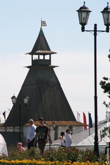 Житная башня Астраханского Кремля в Астрахани