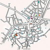 Карта отелей в Гёреме