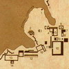Карта античного города Милет