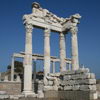 Акрополь античного Пергама фото